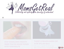 Tablet Screenshot of momsgetreal.com